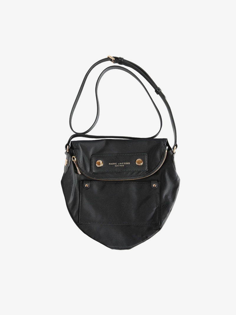 Women's Marc Jacobs Preppy Mini Messenger Bag in Black
