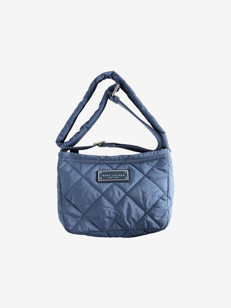 Marc Jacobs Quilted Crossbody Bag Azure Blue
