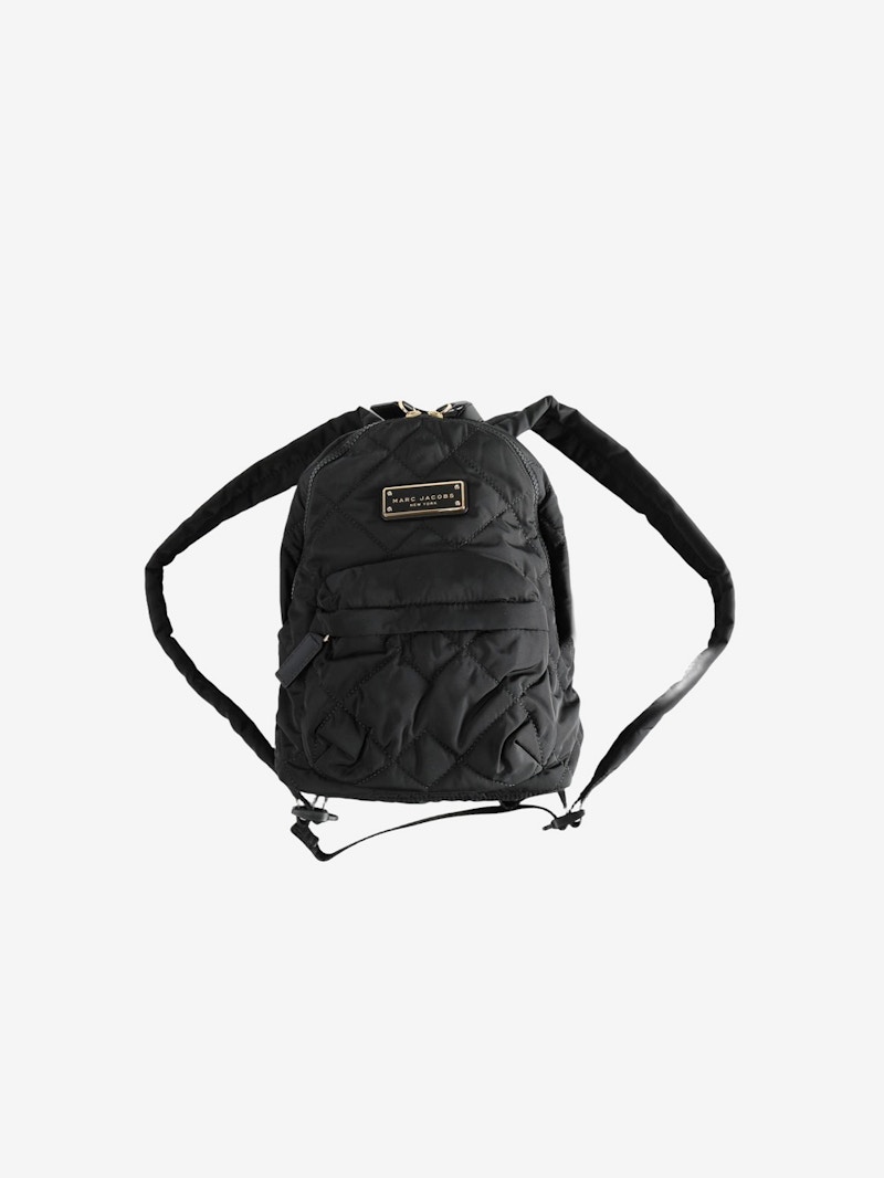 Marc Jacobs Quilted Mini Backpack Black