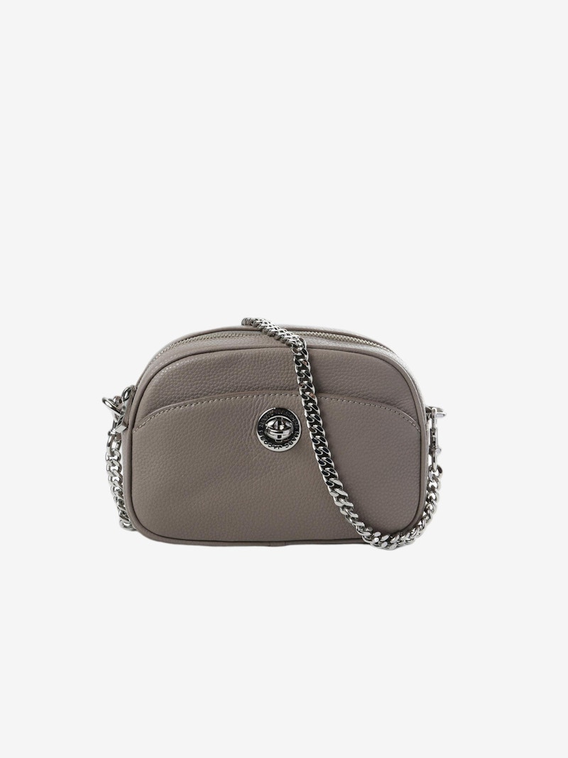 Marc Jacobs Signet Turnlock Kameratasche, Beton