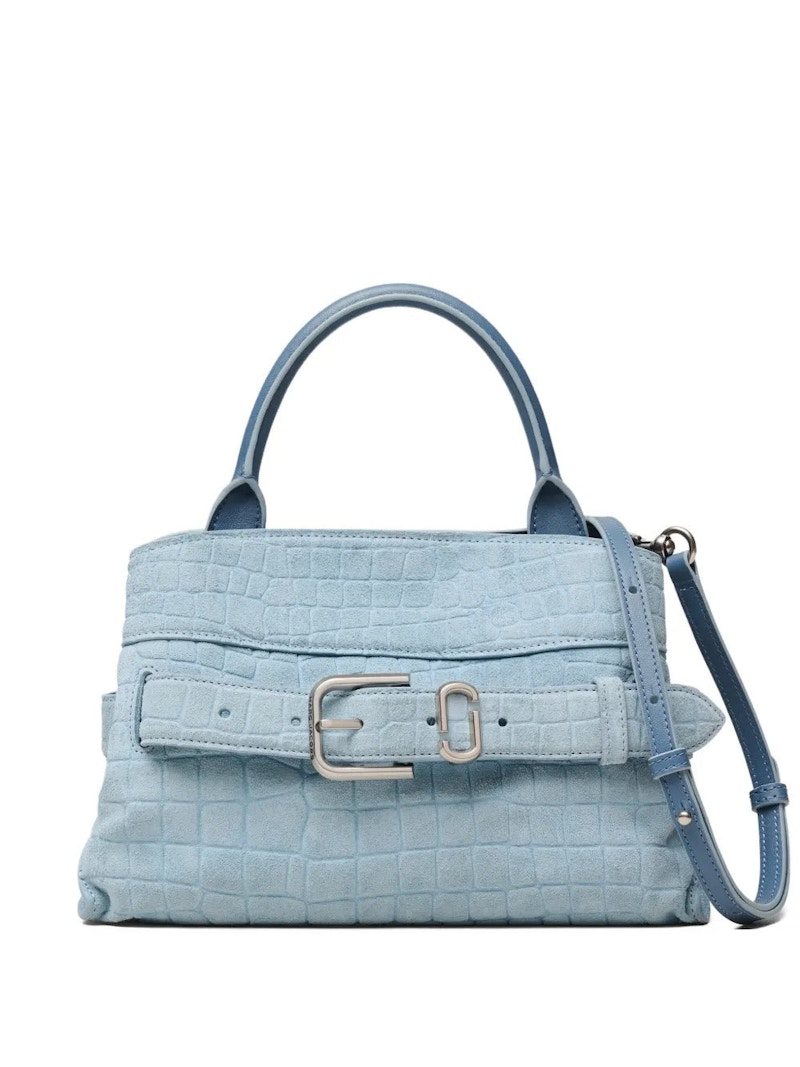 Marc Jacobs Suede Croco Blueist