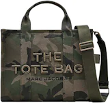 Marc Jacobs The Camo Jacquard Snapshot Green in Woven Jacquard with Antique  Gold-tone - GB