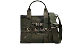 Marc Jacobs The Camo Jacquard Small Tote Bag Green