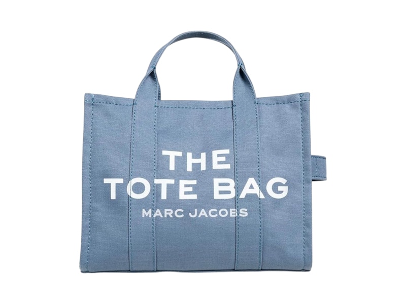 Pre-owned Marc Jacobs Women's  The Canvas Medium Tote Bag In Blue Shadow