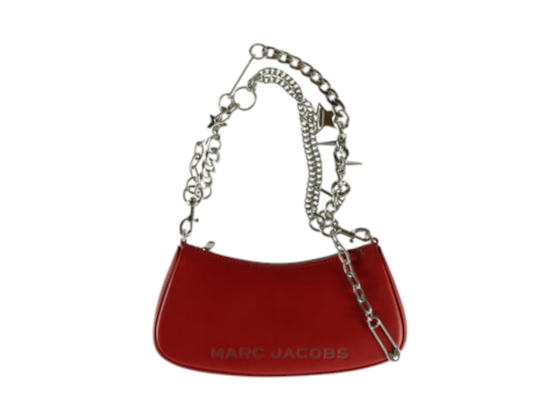 Pre-owned Marc Jacobs Women's  The Charm Shoulder Bag In Siren In Red
