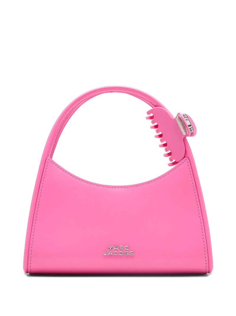 あゆこ♡ 【MARC JACOBS】ピンクリップスティックケ－スチャ－ム Marc Jacobs The Claw Clip Crossbody Bag Bow Pink in Leather - JP