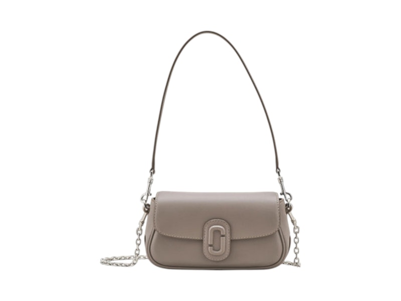 Pre-owned Marc Jacobs Women's  The Clover Bag In Cement In Gray