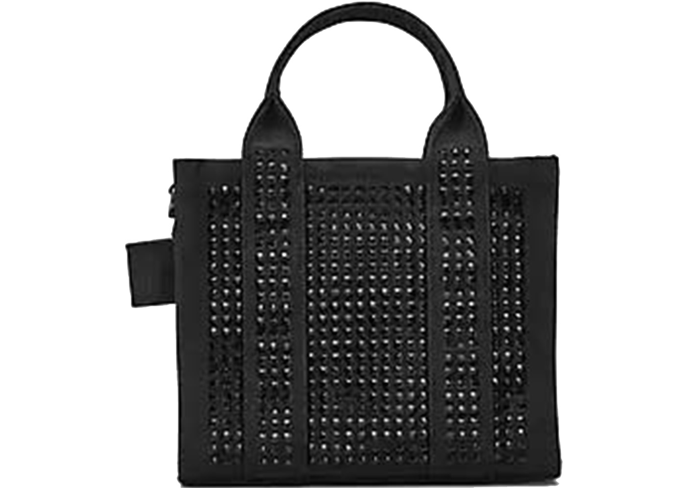 Marc Jacobs The Crystal Canvas Mini Tote Bag Black in Crystal