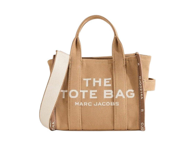 Pre-owned Marc Jacobs Women's  The Jacquard Small Tote Bag In Camel/tan