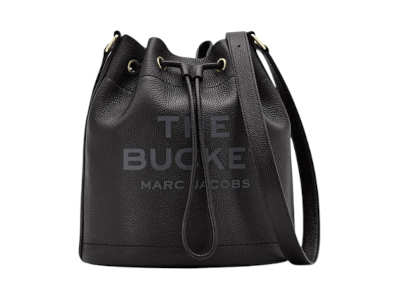 Pre-owned Marc Jacobs Women's The Large Shoulder Bucket Bag In Black