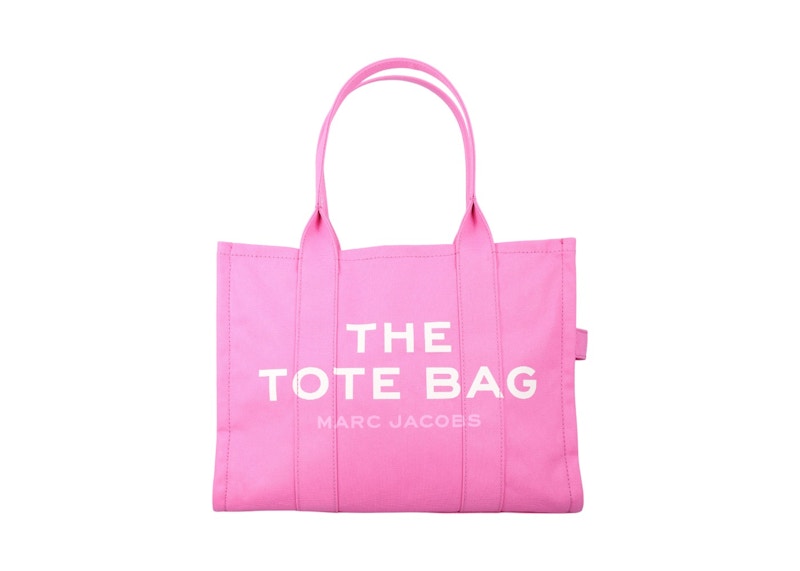 MARC JACOBS Pre-owned Women's The Large Tote Canvas In Bow Pink
