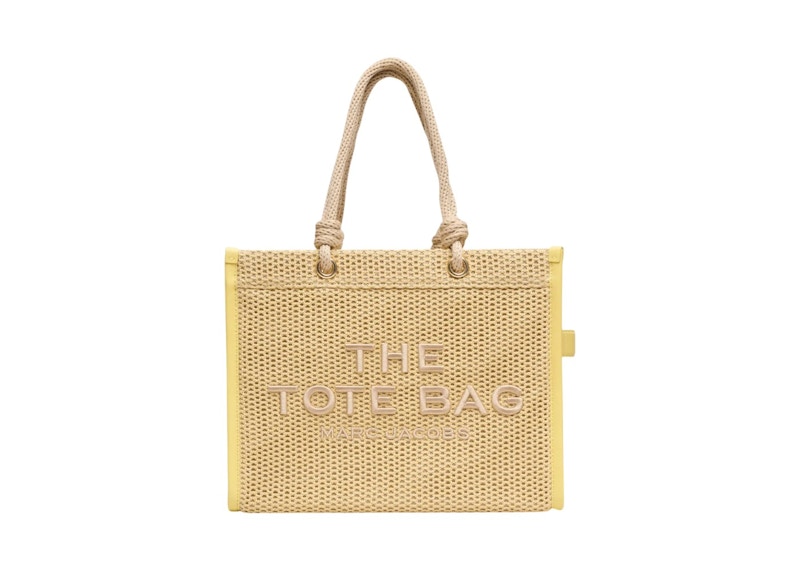 Marc Jacobs The Large Tote Woven Rope Tote Bag Natural