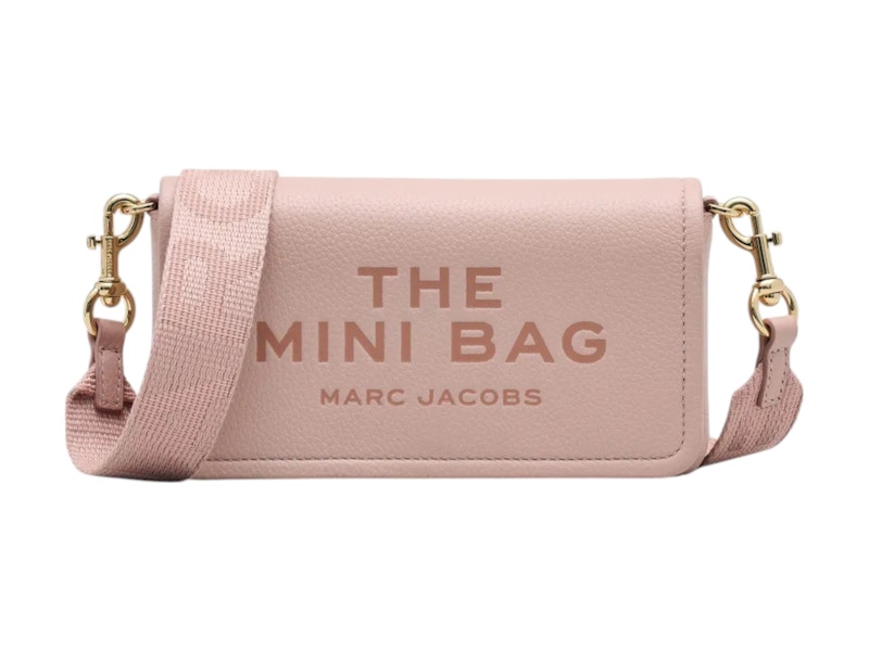 MARC JACOBS MARC JACOBS THE LEATHER MINI BAG ROSE