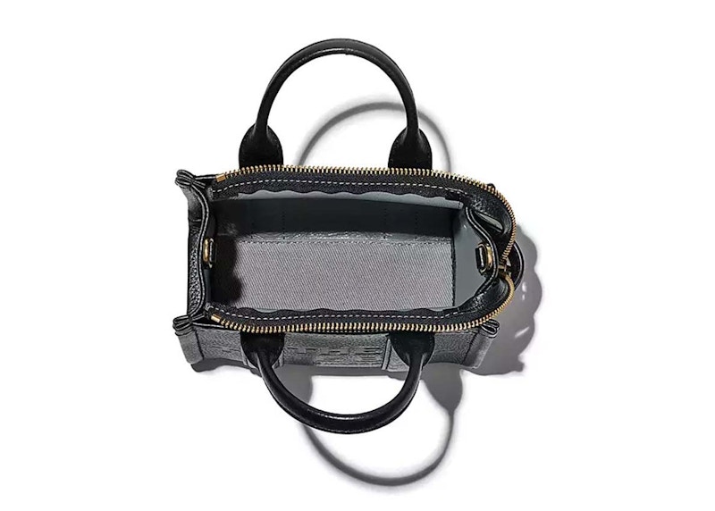 Marc Jacobs The Leather Mini Tote Bag Black