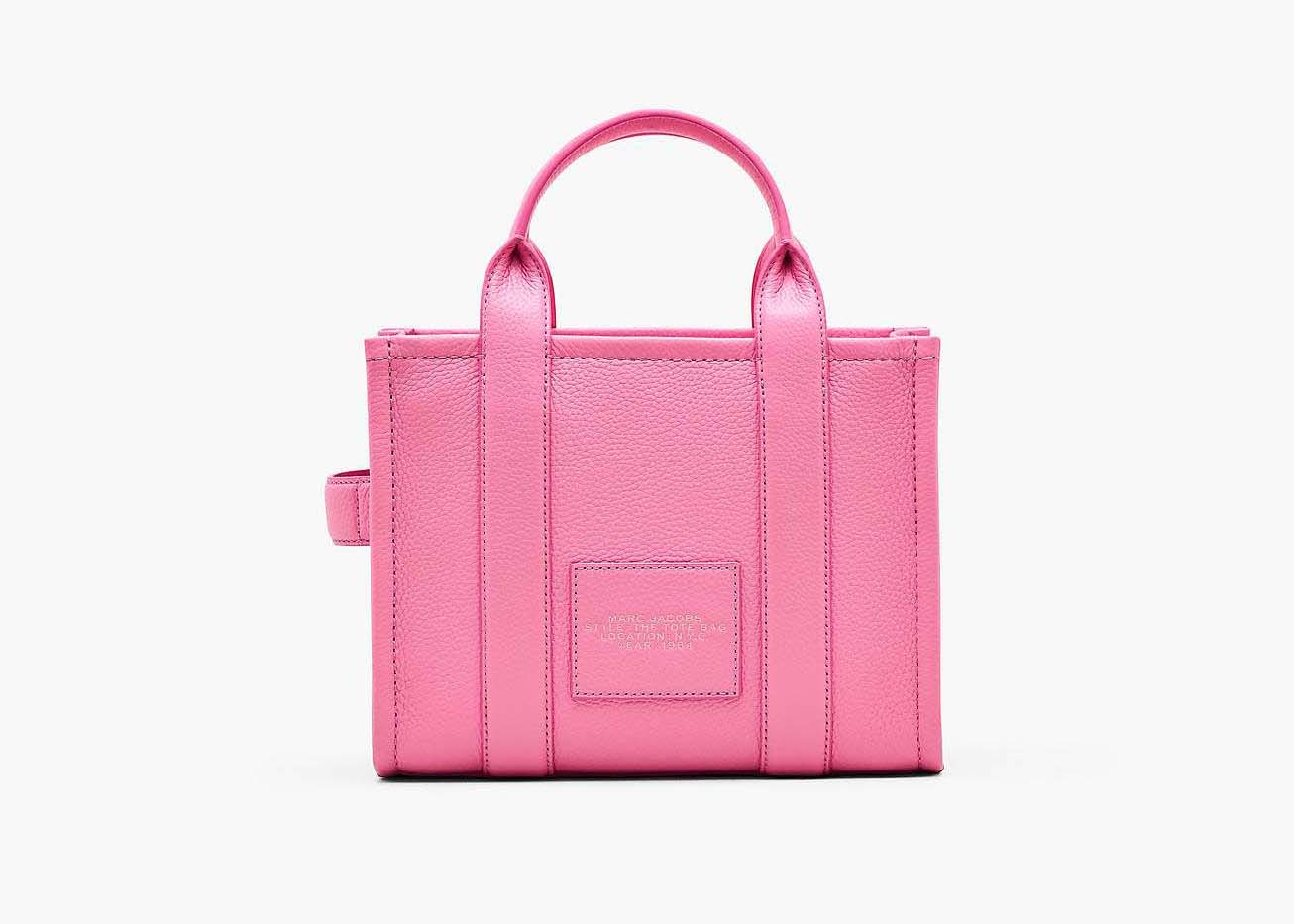 Marc Jacobs The Leather Small Tote Bag Petal Pink in Leather - JP