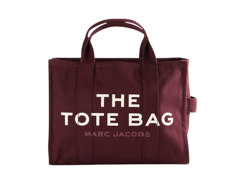 Pre-owned Marc Jacobs Women's  The Medium Tote Bag In Dark Plum In Purple