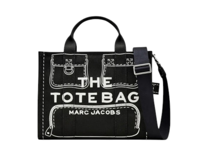 Pre-owned Marc Jacobs Women's The Medium Tote In Black