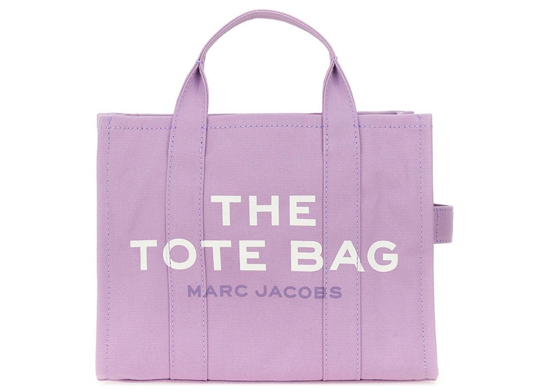 Pre-owned Marc Jacobs Women's The Medium Tote Canvas In Wisteria