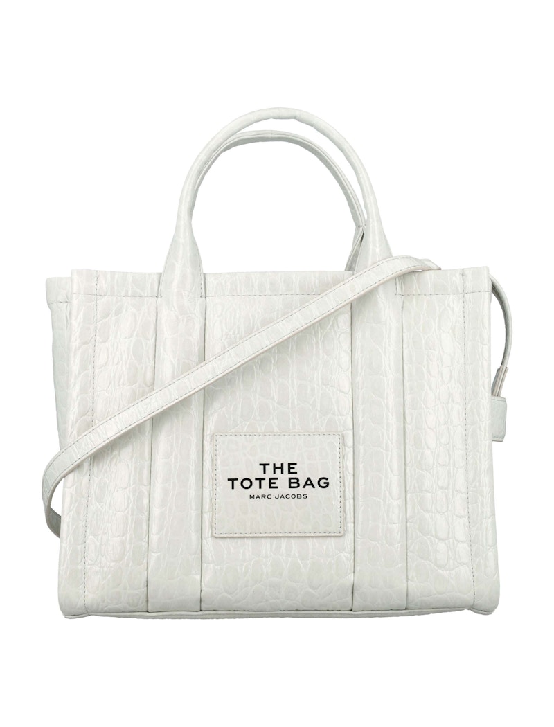 Marc Jacobs The Medium Tote Crocco Ivory