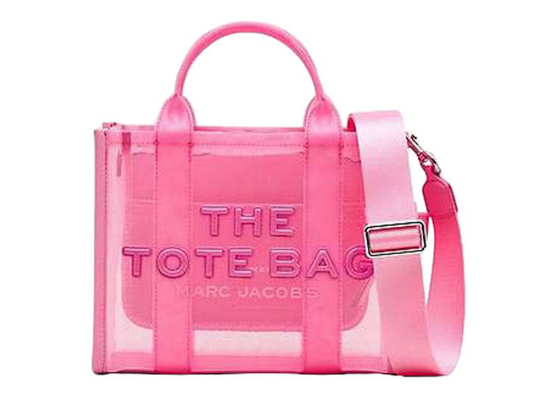 MARC JACOBS【極美品】THE TOTE BAG スイートピー ピンク素材綿