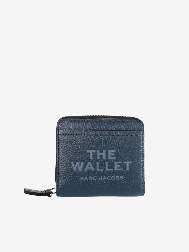 Portafoglio compatto Marc Jacobs The Mini Bluea