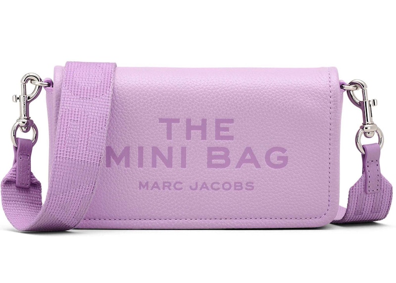 Marc Jacobs The Mini Leather Bag Wisteria in Leather - US