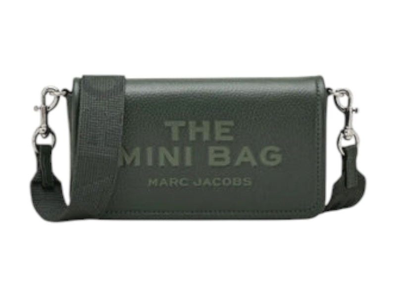 Pre-owned Marc Jacobs Women's The Mini Leather Items Slg Bag In Slg Ivy