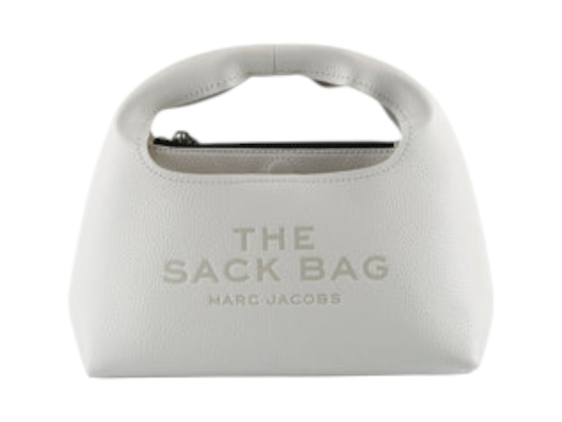 Pre-owned Marc Jacobs Women's  The Mini Sack Bag In White