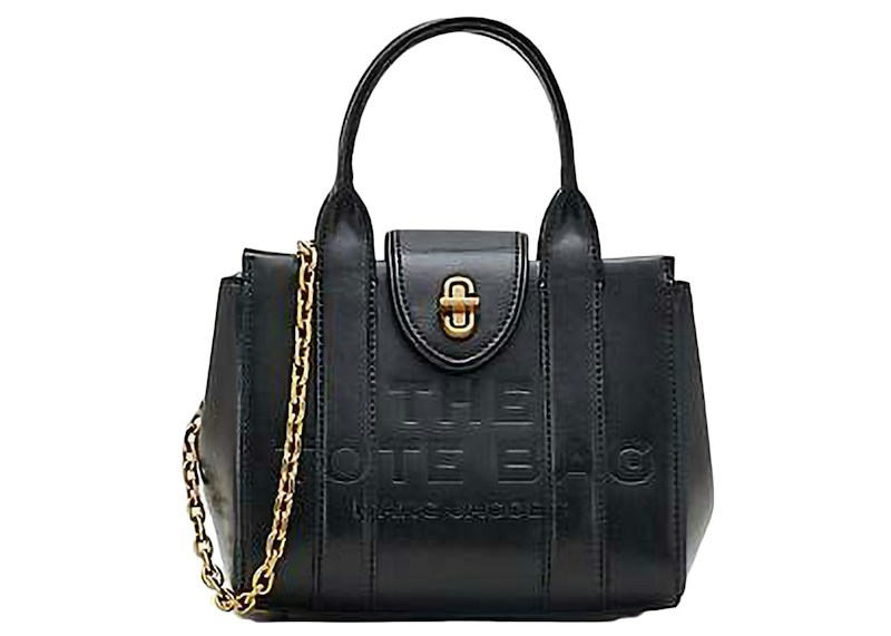 Marc Jacobs The Mini Tote Turn Lock Black