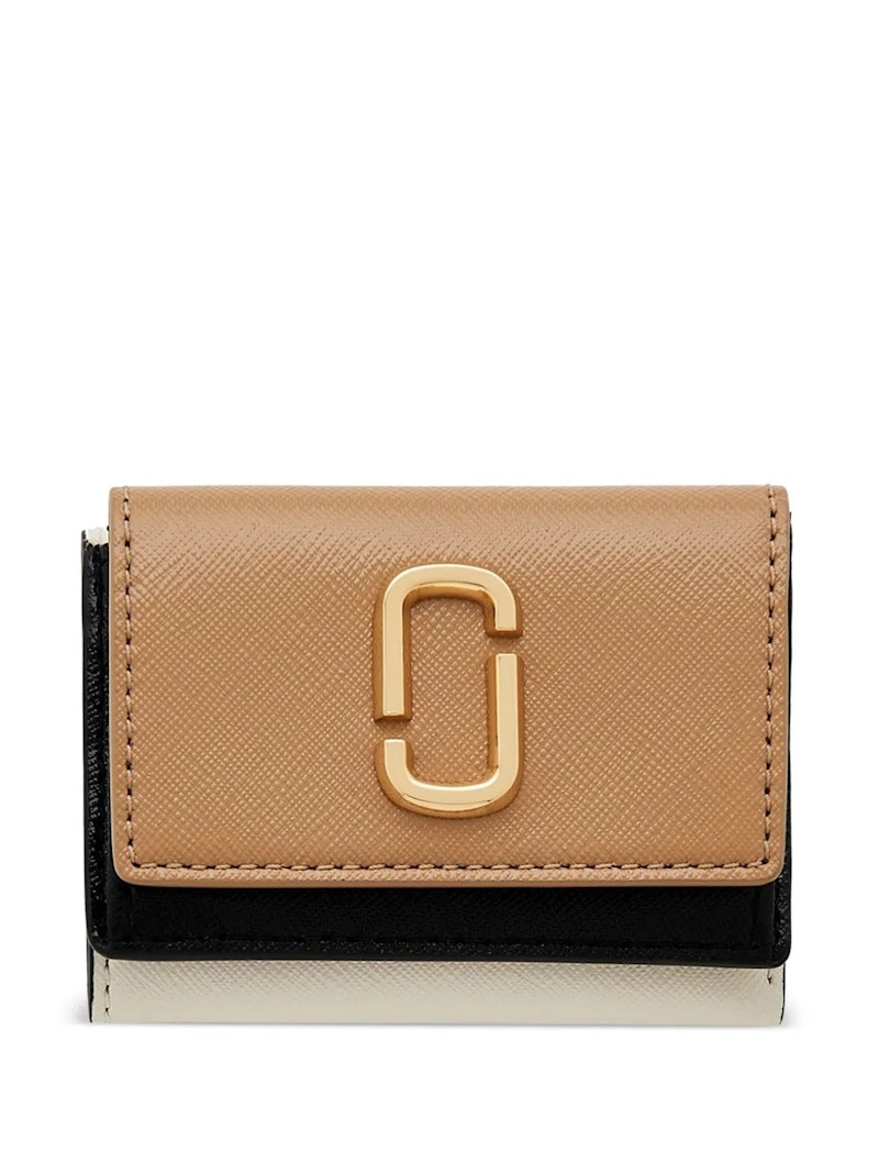 Marc Jacobs The Mini Trifold Wallet Camel Multi
