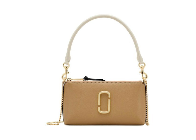 Marc Jacobs The Pochette Snapshot Slg Camel Multi
