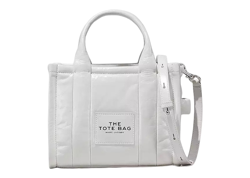 Marc Jacobs Women's Medium Tote Bag' White Shoulder Bag With