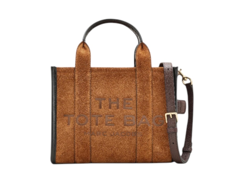 Borsa a tracolla Marc Jacobs The Small in pelle scamosciata color