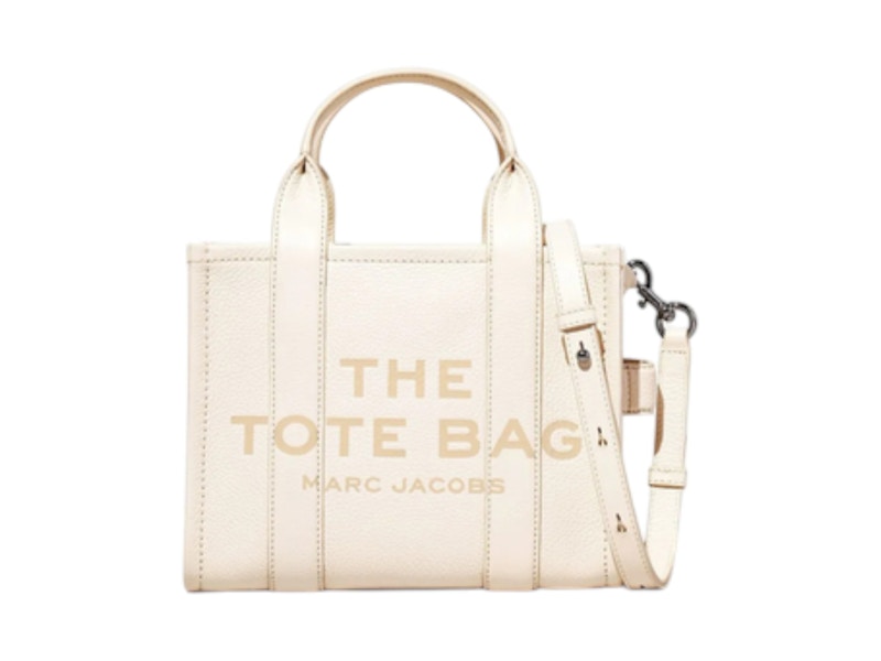 Pre-owned Marc Jacobs Women's The Small Tote Bag In Cotton/sil