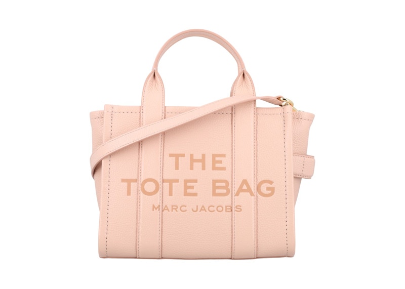Pre-owned Marc Jacobs Women's  The Small Tote Leather In Rose In Pink