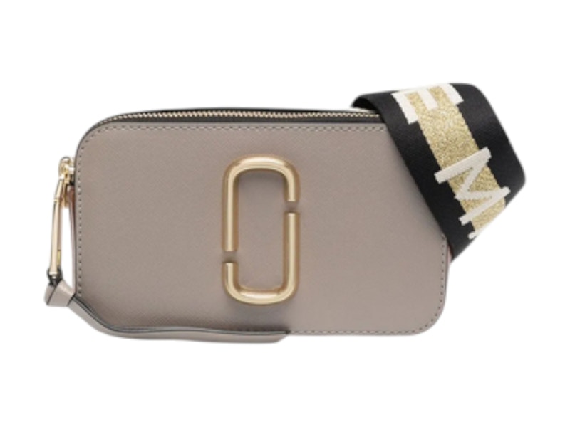 Pre-owned Marc Jacobs Women's The Snapshot Bag In Cement Mul