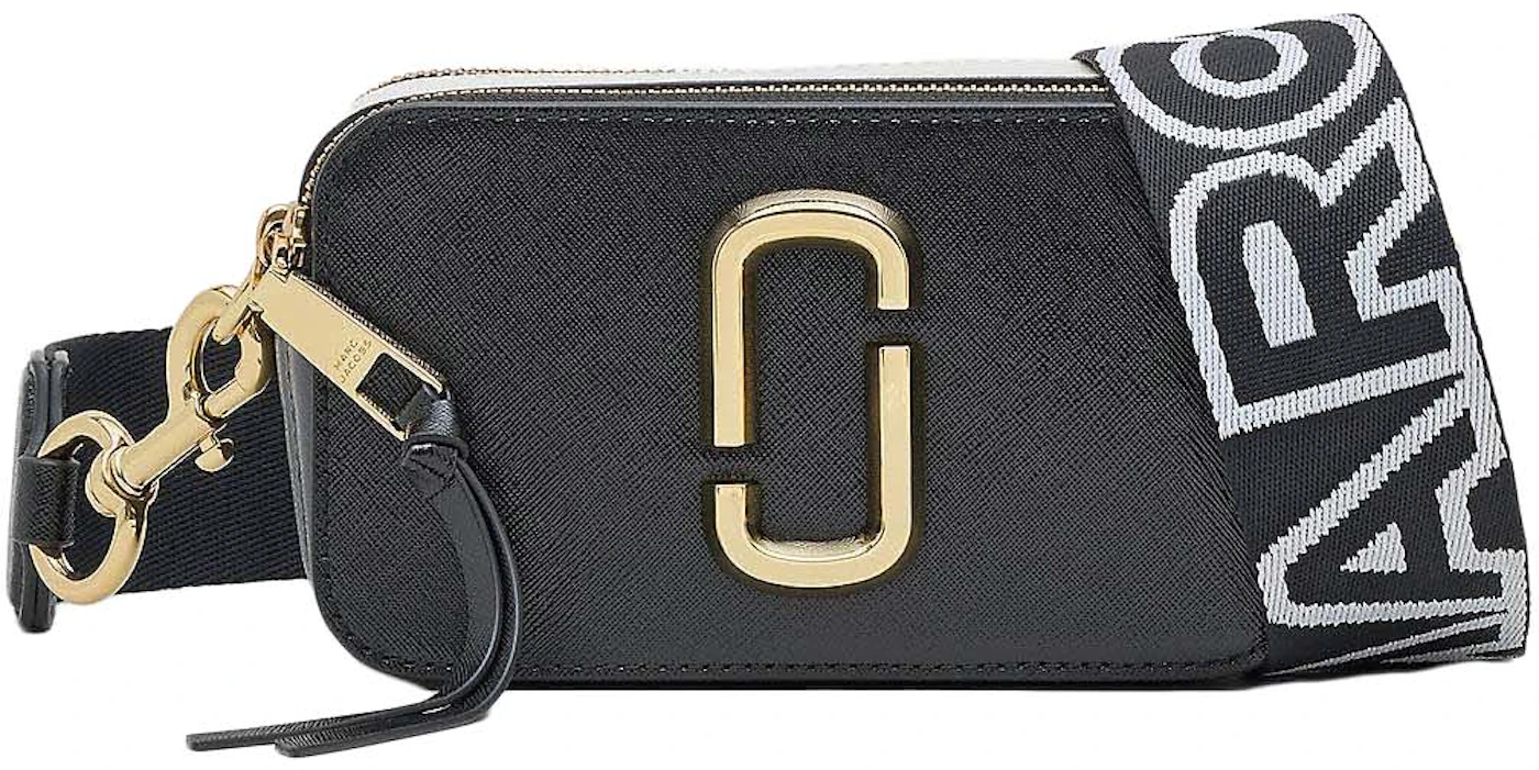 Marc Jacobs The Snapshot Black/Multi in Leather - GB