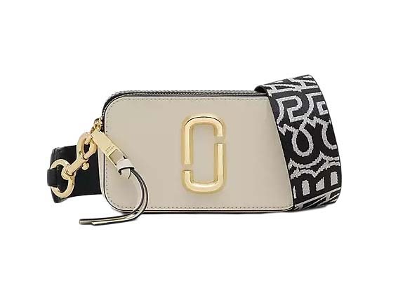 Marc Jacobs The Snapshot Cloud White/Multi in Leather - US