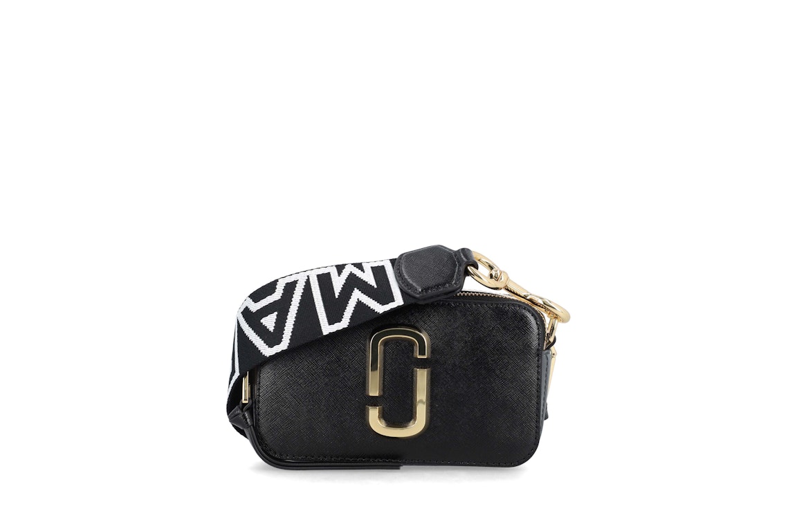 Pre-owned Marc Jacobs The Snapshot Crossbody Bag Black/multi