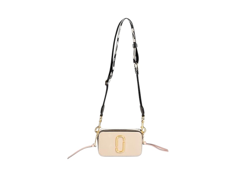 Pre-owned Marc Jacobs Women's  The Snapshot Crossbody Bag In Khaki In Brown
