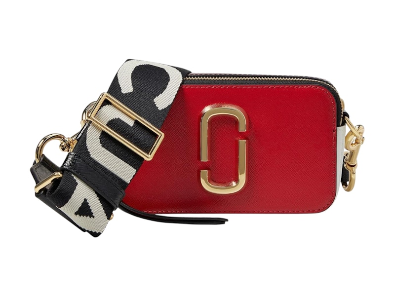 Pre-owned Marc Jacobs Women's  The Snapshot Crossbody Bag In True Red
