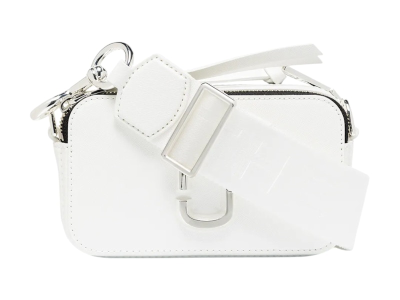 MARC JACOBS　ザ スナップショット DTM　ホワイト Marc Jacobs The Snapshot DTM Bag White in Leather - JP