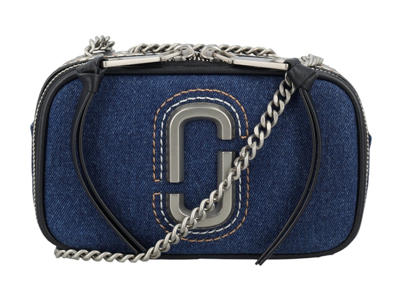 Pre-owned Marc Jacobs Women's The Snapshot Denim In Dark Wash