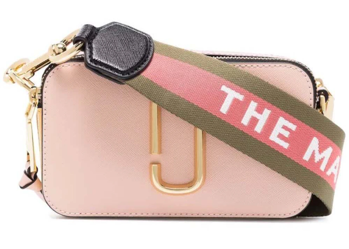 Marc Jacobs The Snapshot Pink Multi in Calfskin with Gold-tone - US