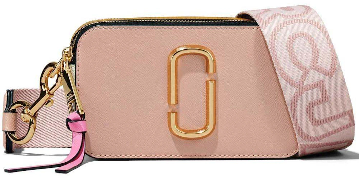 Marc Jacobs The Snapshot Rose Multi in Calfskin with Gold-tone - US
