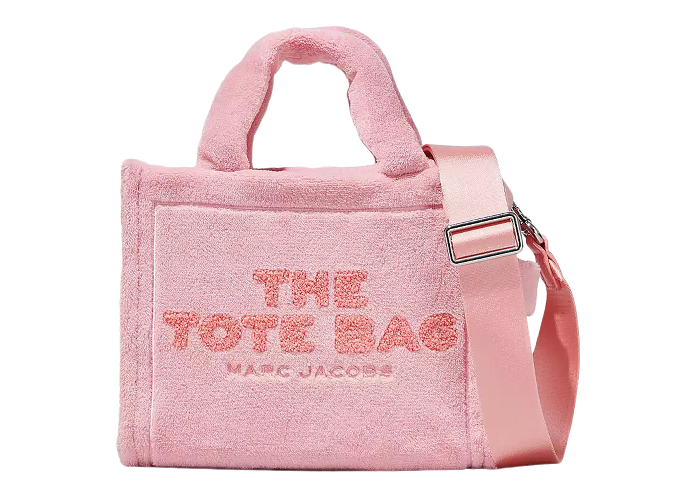 Marc Jacobs The Terry Medium Tote Bag Light Pink in Terry with ...