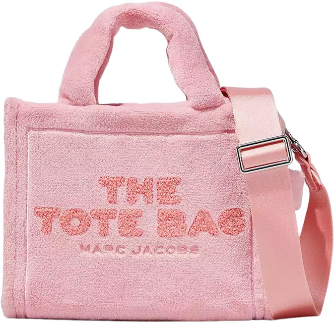 The Small Terry Tote Bag in Black - Marc Jacobs