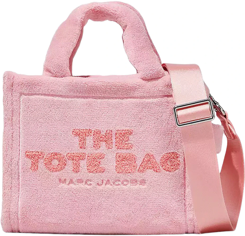 Marc Jacobs The Medium Tote Fleece Tote Bag in Pink