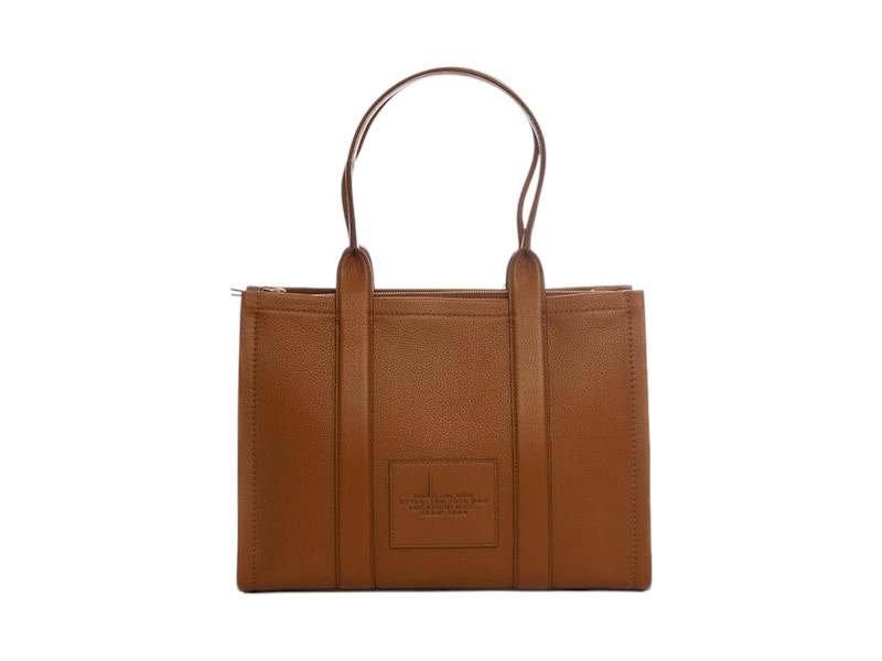 Pre-owned Marc Jacobs Women's  The Work Tote Bag In Argan Oil In Brown