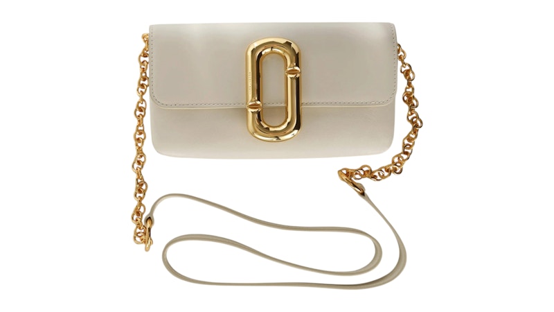 Marc Jacobs Women's On Chain Wallet Cloud Whit